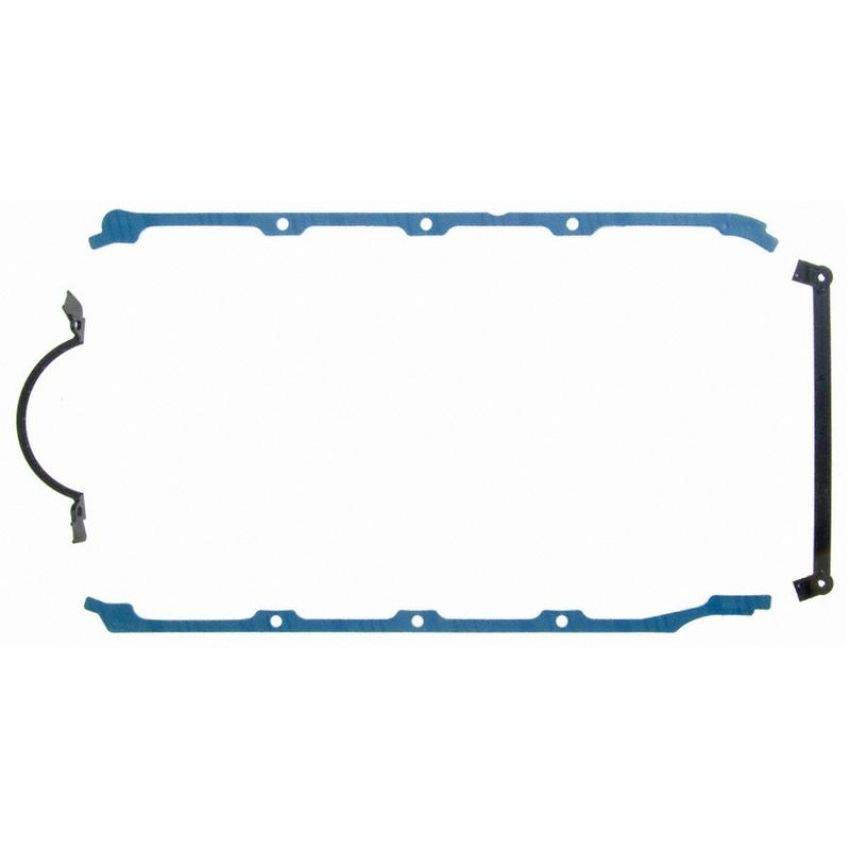 FEL PRO GASKETS 1863 Engine Oil Pan Gasket Set Rubber-coated fiber w/steel core