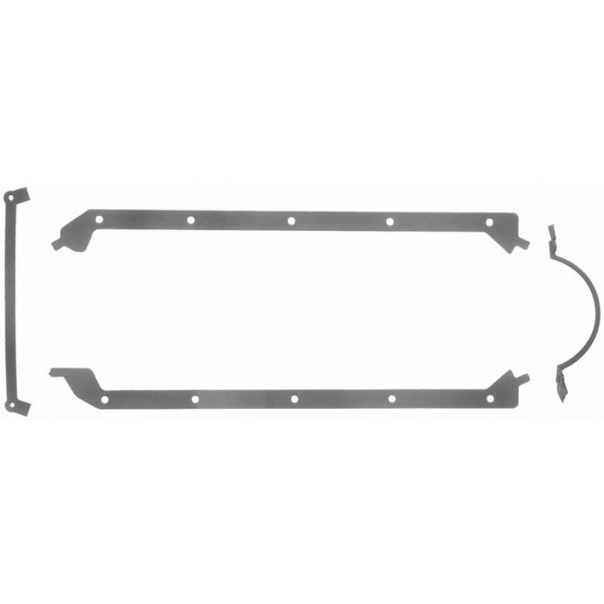 FEL PRO GASKETS 1891 Engine Oil Pan Gasket Set Rubber-coated fiber w/steel core