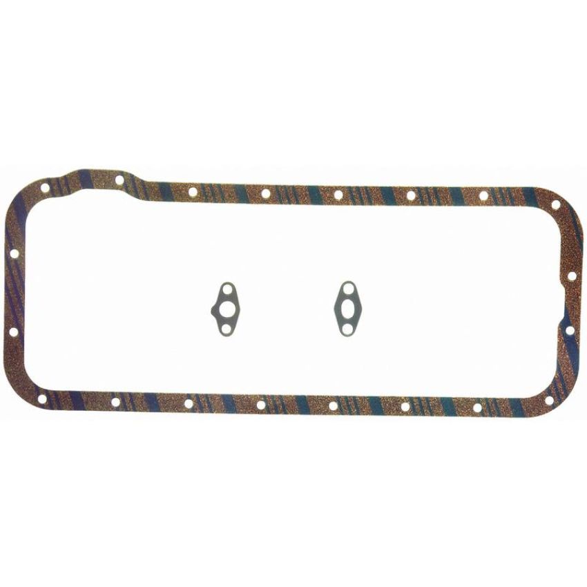 FEL PRO GASKETS OS 11701 C Engine Oil Pan Gasket Set Blue Stripe cork-rubber