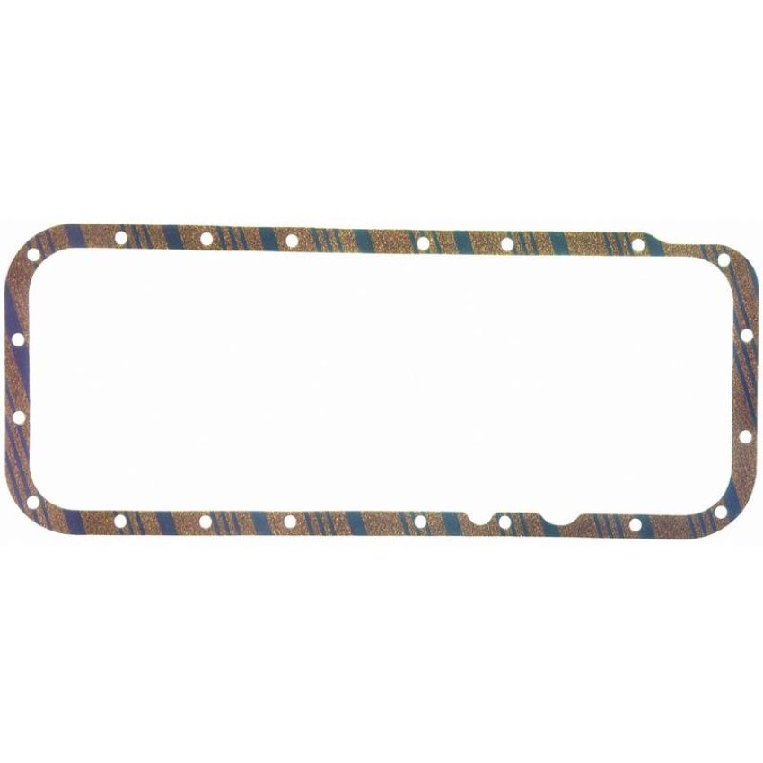 FEL PRO GASKETS OS 11729 C-1 Engine Oil Pan Gasket Set 20 Bolt Hole One Piece Gasket