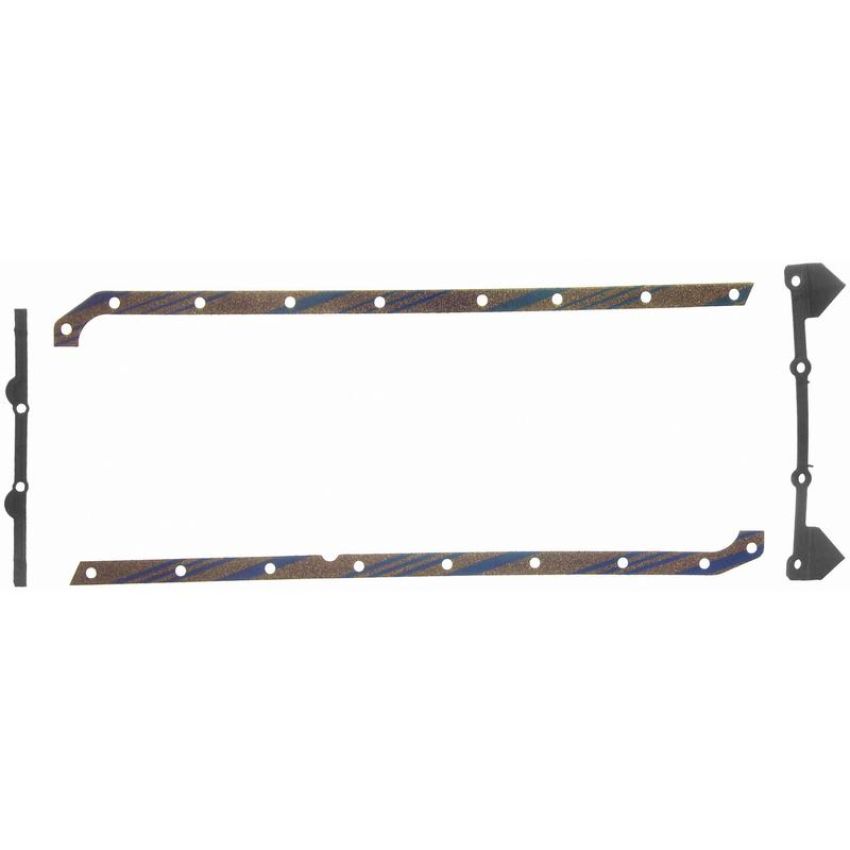 FEL PRO GASKETS OS 12705 C-1 Engine Oil Pan Gasket Set Blue Stripe cork-rubber