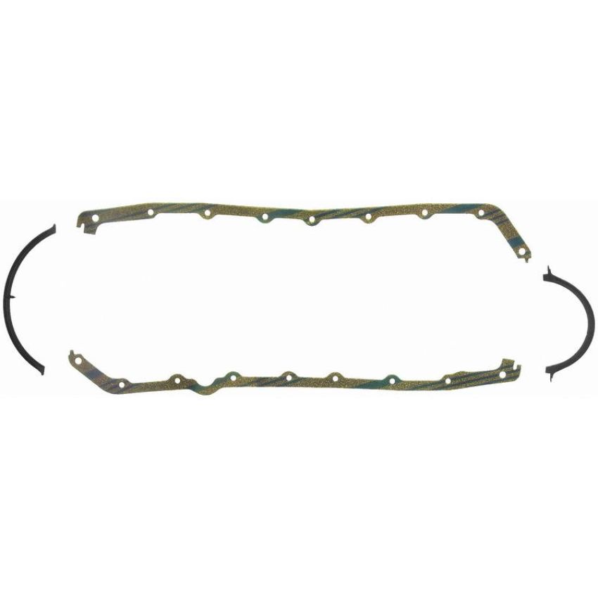 FEL PRO GASKETS OS 13419 C Engine Oil Pan Gasket Set Blue Stripe cork-rubber