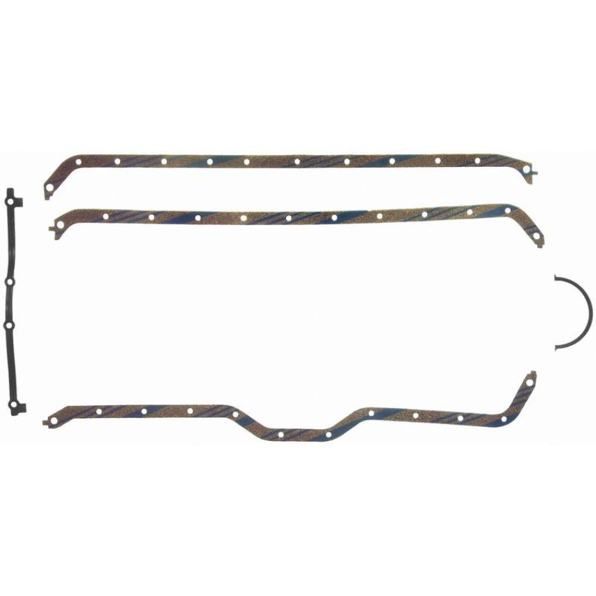 FEL PRO GASKETS OS 13881 C-1 Engine Oil Pan Gasket Set Blue Stripe cork-rubber