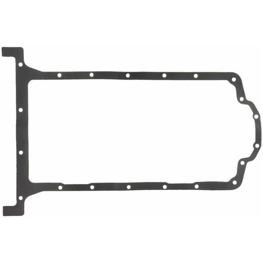 FEL PRO GASKETS OS 20034 Engine Oil Pan Gasket Set 20 Bolt Hole One Piece Gasket