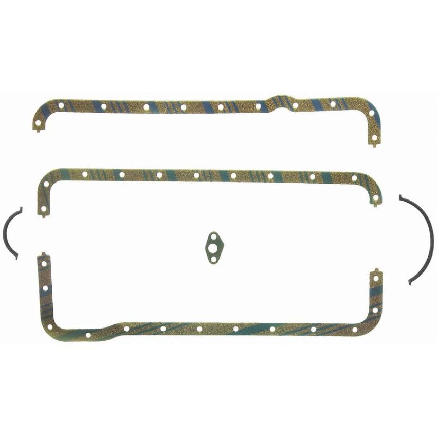 FEL PRO GASKETS OS 30271 C Engine Oil Pan Gasket Set Blue Stripe cork-rubber