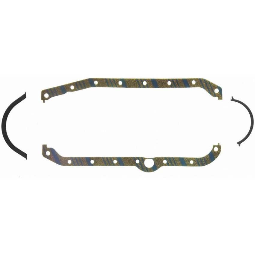 FEL PRO GASKETS OS 30386 C Engine Oil Pan Gasket Set Blue Stripe cork-rubber