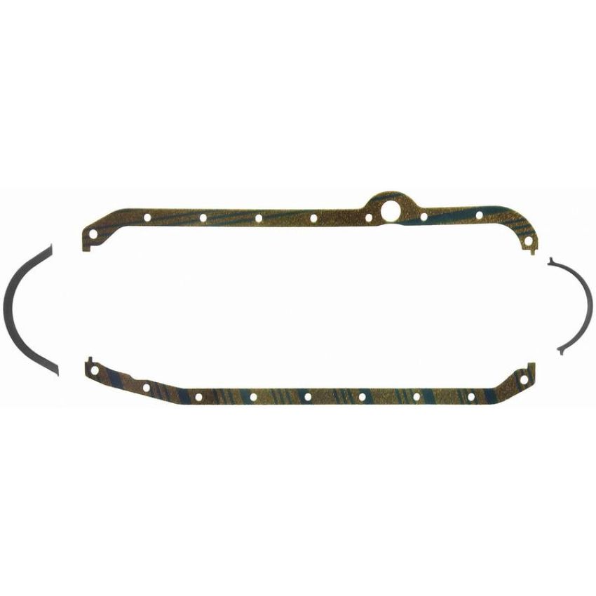 FEL PRO GASKETS OS 30410 C Engine Oil Pan Gasket Set Blue Stripe cork-rubber