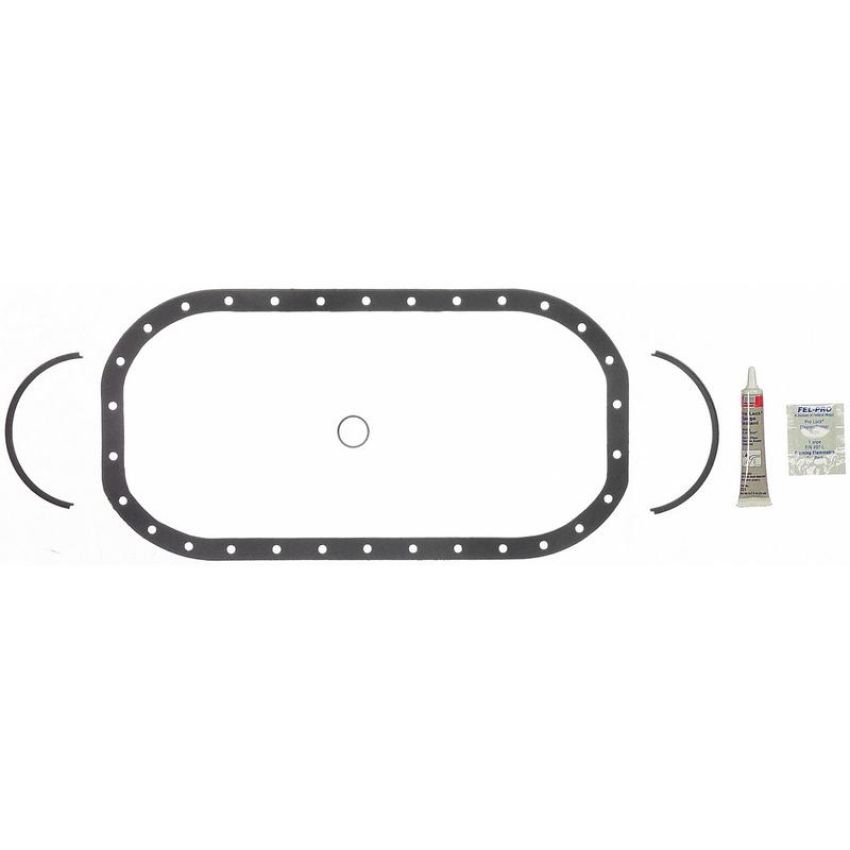 FEL PRO GASKETS OS 30427 A Engine Oil Pan Gasket Set High-temperature Rubber-coated fiber