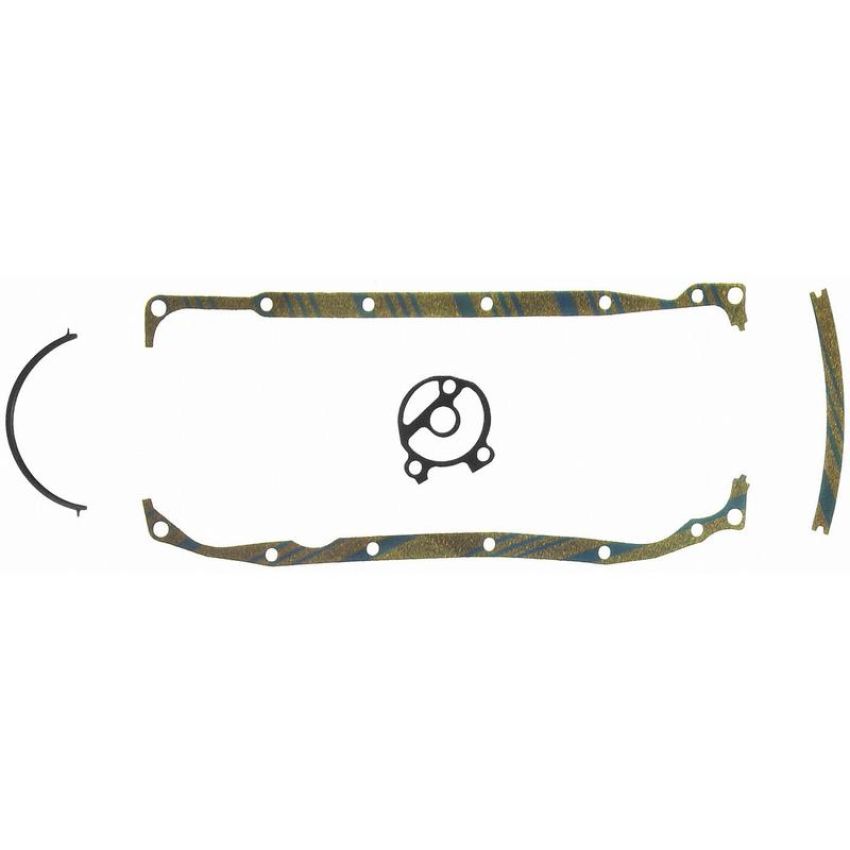 FEL PRO GASKETS OS 30433 C Engine Oil Pan Gasket Set Blue Stripe cork-rubber