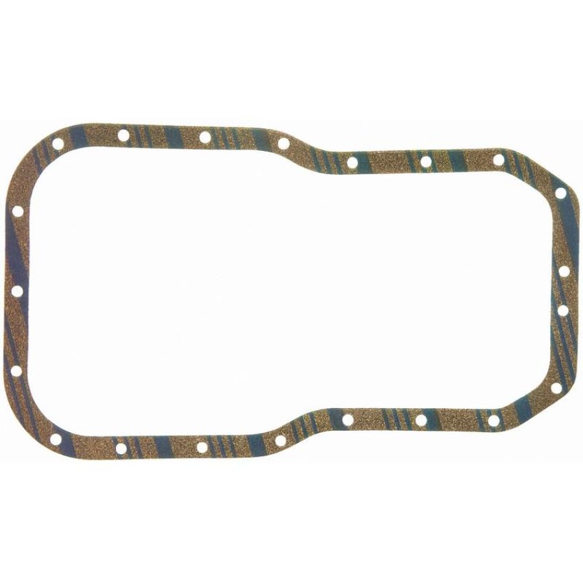 FEL PRO GASKETS OS 30468 C Engine Oil Pan Gasket Set Blue Stripe cork-rubber