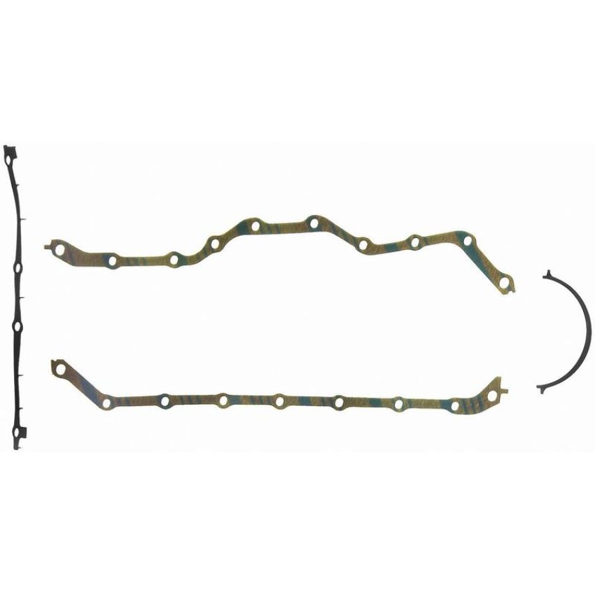 FEL PRO GASKETS OS 30476 C Engine Oil Pan Gasket Set Blue Stripe cork-rubber