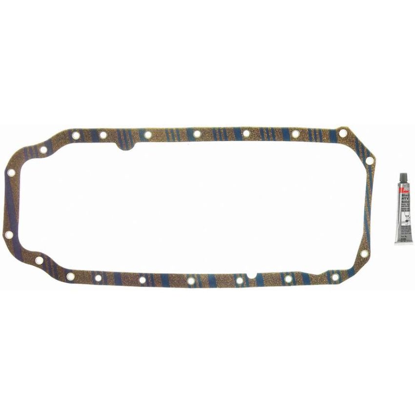 FEL PRO GASKETS OS 30513 C Engine Oil Pan Gasket Set Blue Stripe cork-rubber