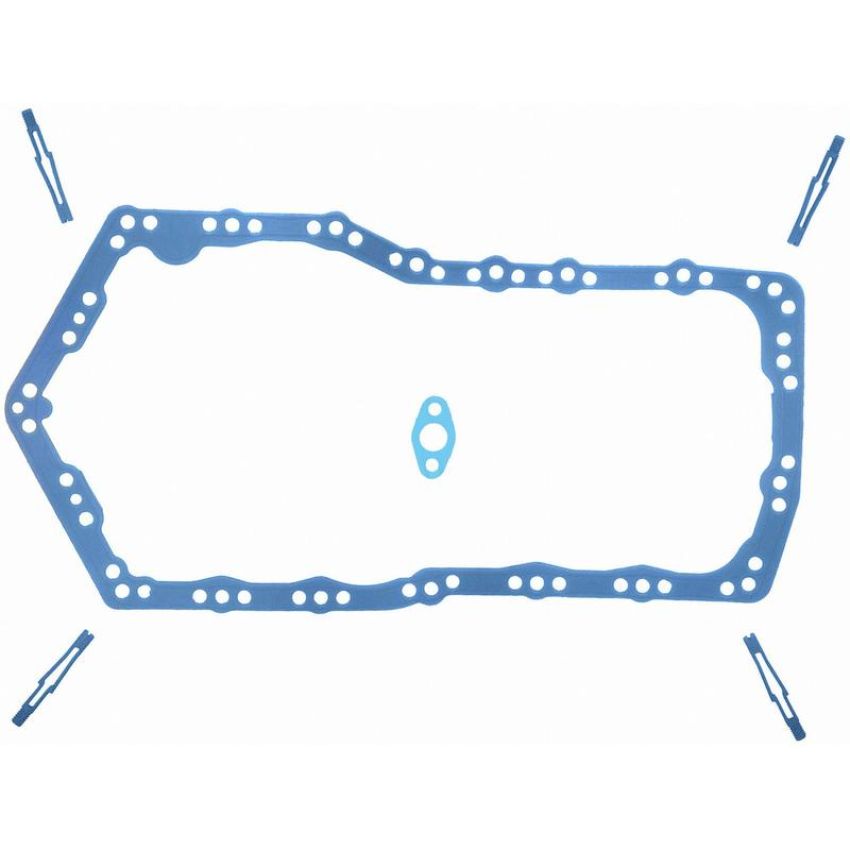 FEL PRO GASKETS OS 30522 R Engine Oil Pan Gasket Set PermaDry molded rubber, Oil Pan SnapUps Included