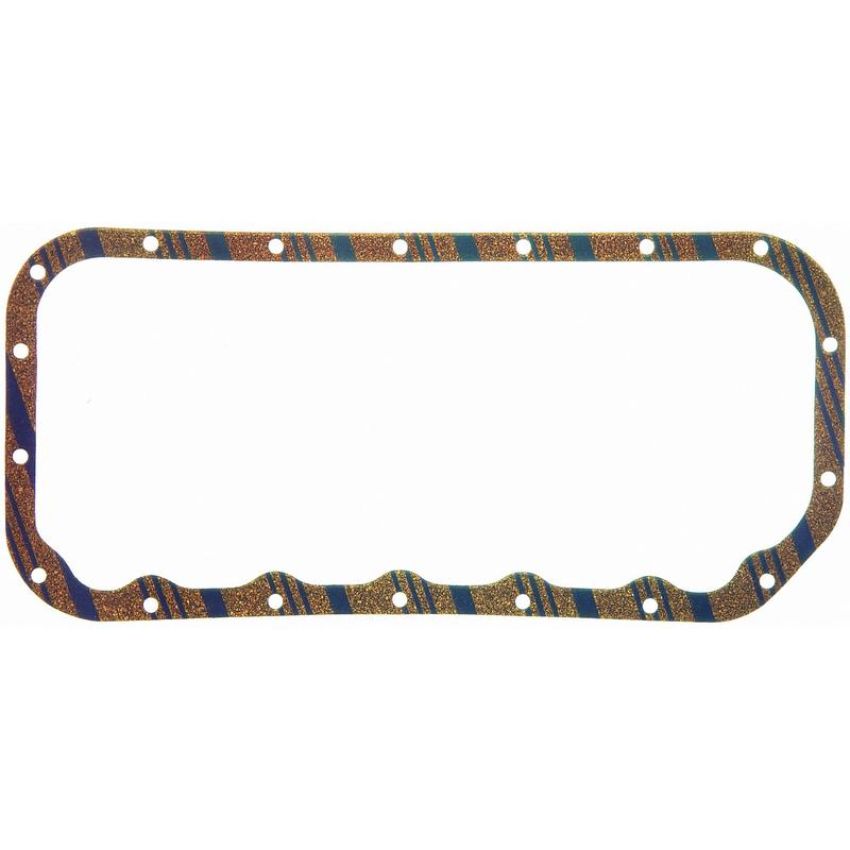 FEL PRO GASKETS OS 30642 C Engine Oil Pan Gasket Set Blue Stripe cork-rubber