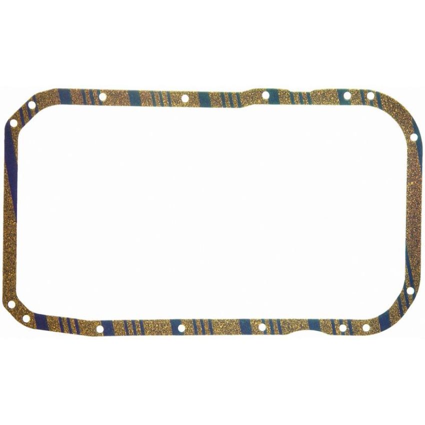 FEL PRO GASKETS OS 30672 C Engine Oil Pan Gasket Set Blue Stripe cork-rubber