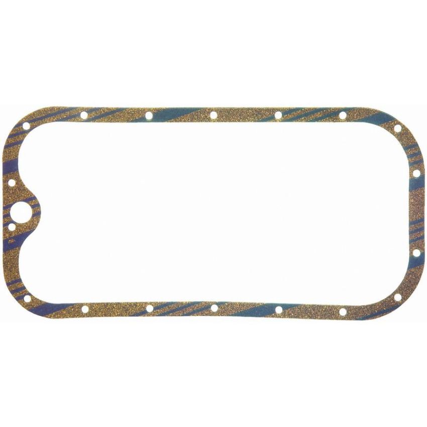 FEL PRO GASKETS OS 30683 C Engine Oil Pan Gasket Set Blue Stripe cork-rubber