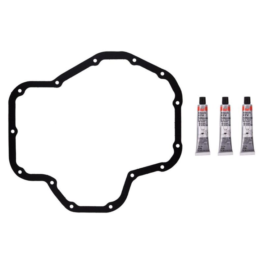FEL PRO GASKETS OS 30713 Engine Oil Pan Gasket Set High-temperature Rubber-coated fiber