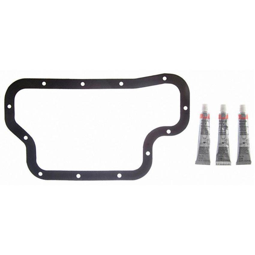 FEL PRO GASKETS OS 30737 Engine Oil Pan Gasket Set High-temperature Rubber-coated fiber
