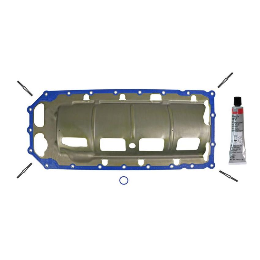 FEL PRO GASKETS OS 30750 R Engine Oil Pan Gasket Set PermaDry molded rubber, Oil Pan SnapUps Included