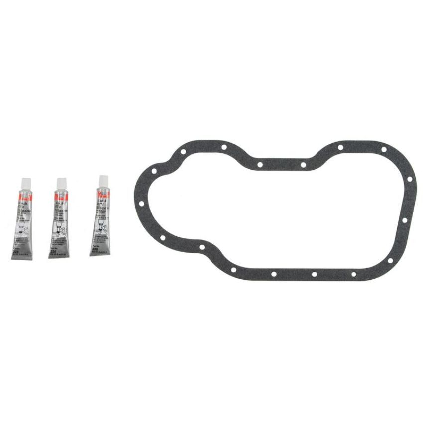 FEL PRO GASKETS OS 30819 Engine Oil Pan Gasket Set 17 Bolt Hole One Piece Gasket