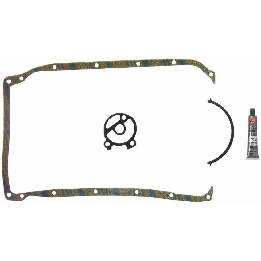 FEL PRO GASKETS OS 34300 C Engine Oil Pan Gasket Set Blue Stripe cork-rubber