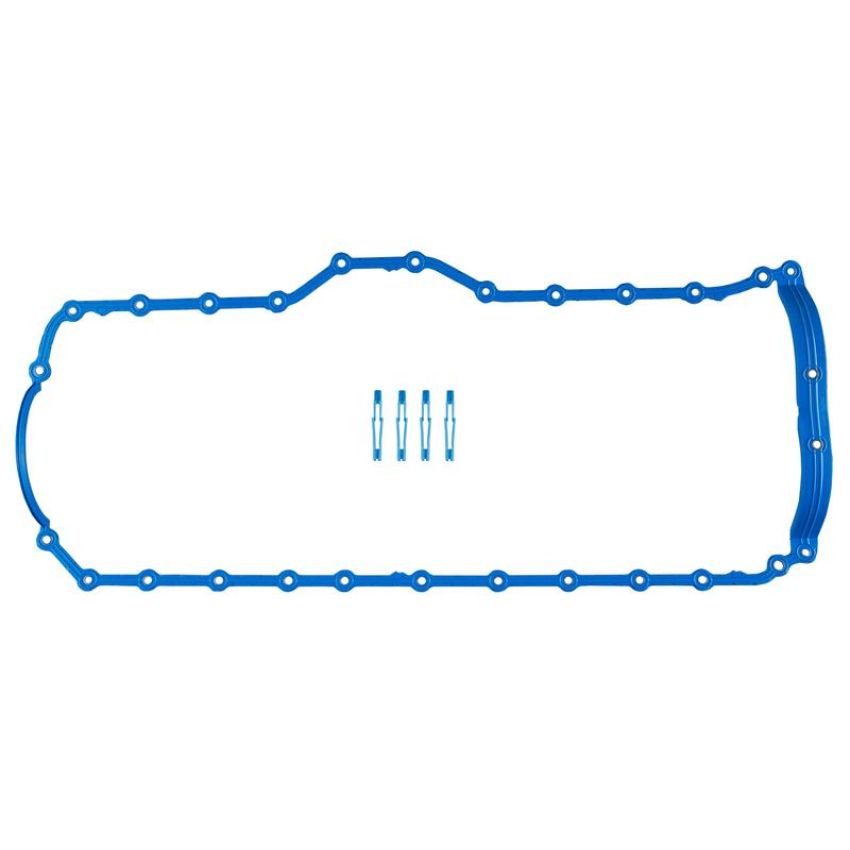 FEL PRO GASKETS OS 34308 R Engine Oil Pan Gasket Set PermaDry molded rubber, Oil Pan SnapUps Included