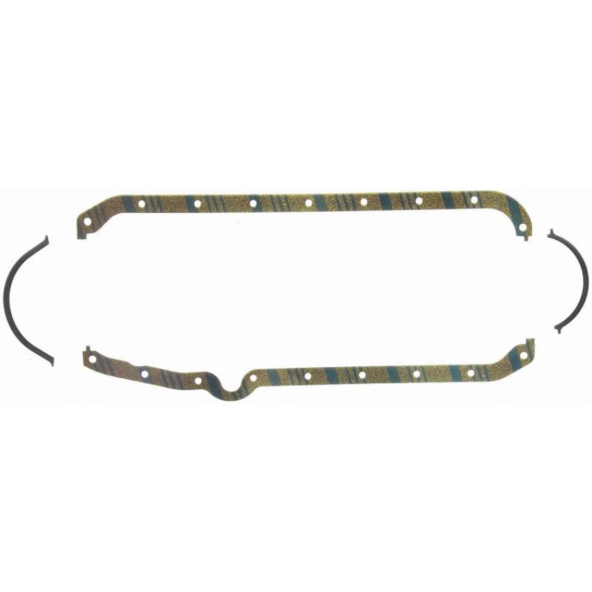 FEL PRO GASKETS OS 5197 C-2 Engine Oil Pan Gasket Set Blue Stripe cork-rubber