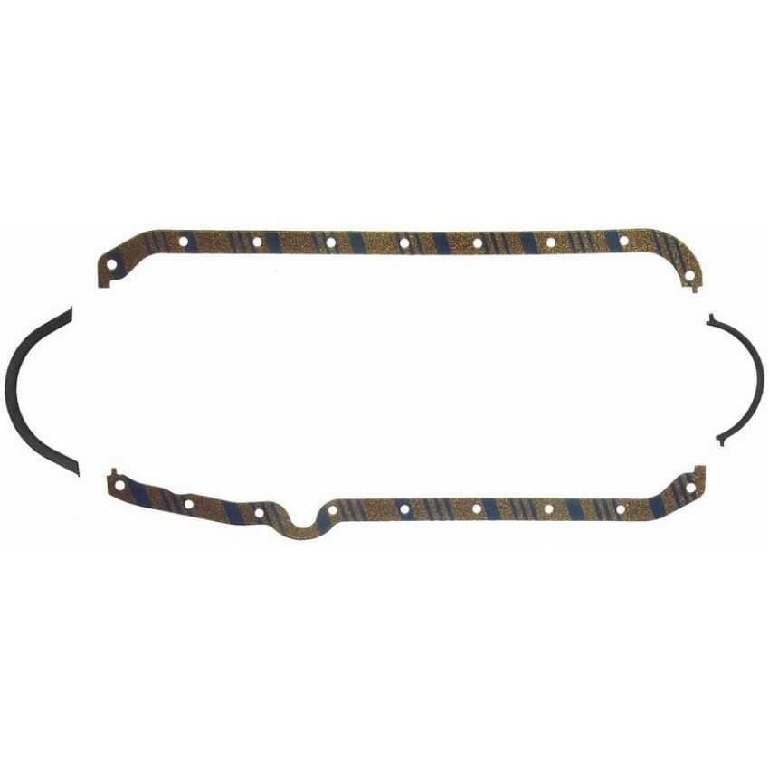 FEL PRO GASKETS OS 5197 C-5 Engine Oil Pan Gasket Set Blue Stripe cork-rubber
