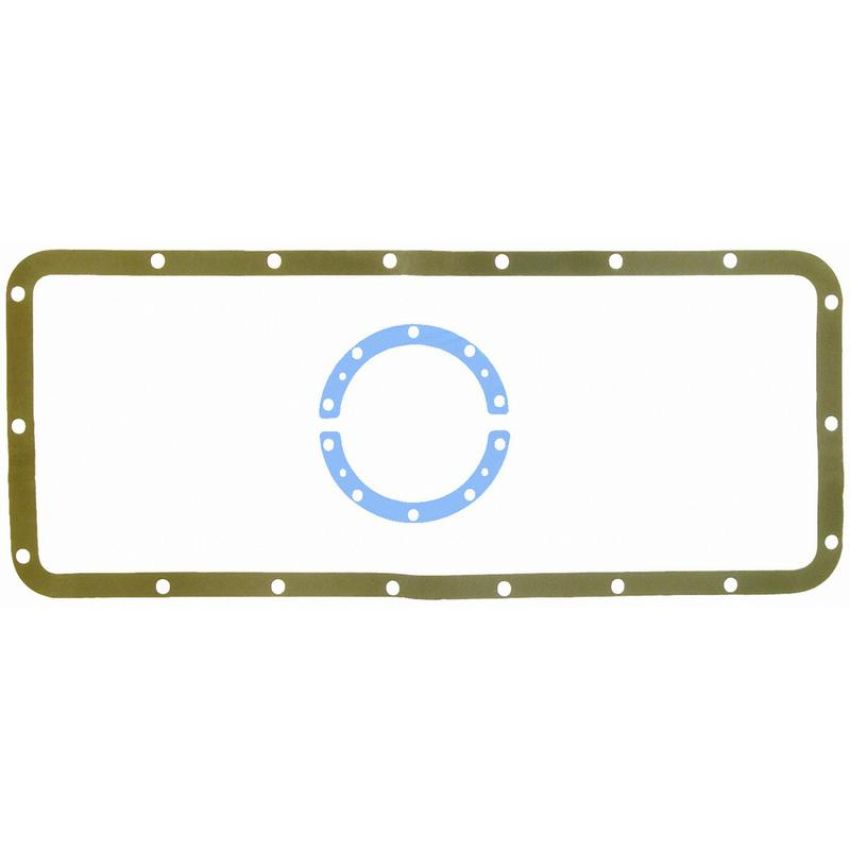 FEL PRO GASKETS OS 5741 D Engine Oil Pan Gasket Set 18 Bolt Hole One Piece Gasket
