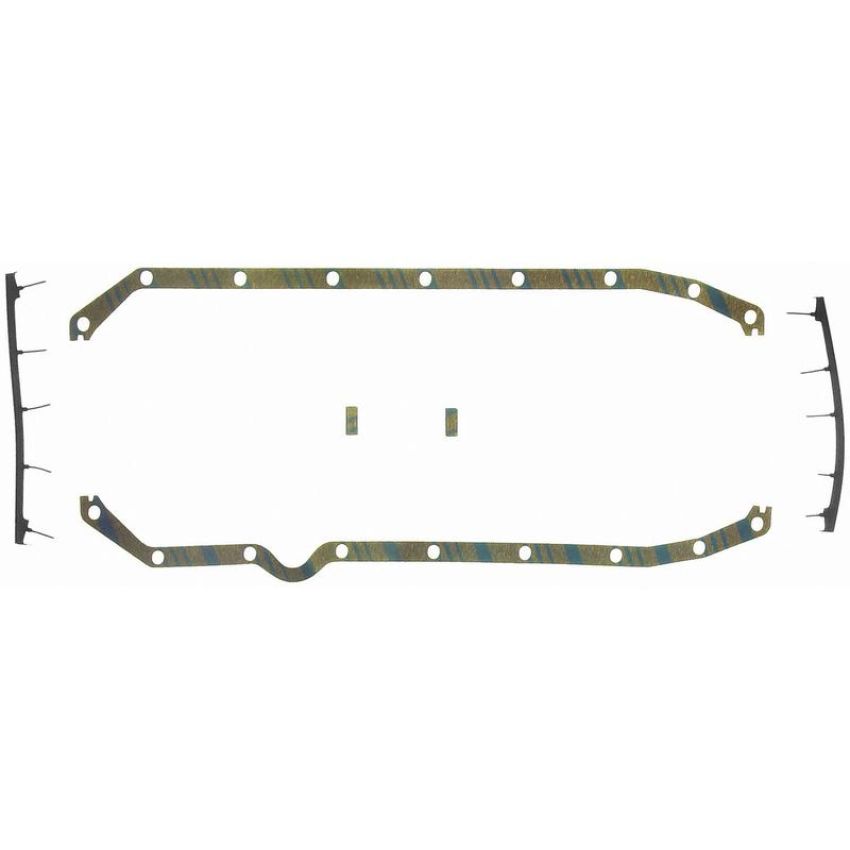 FEL PRO GASKETS OS 6412 C Engine Oil Pan Gasket Set Blue Stripe cork-rubber