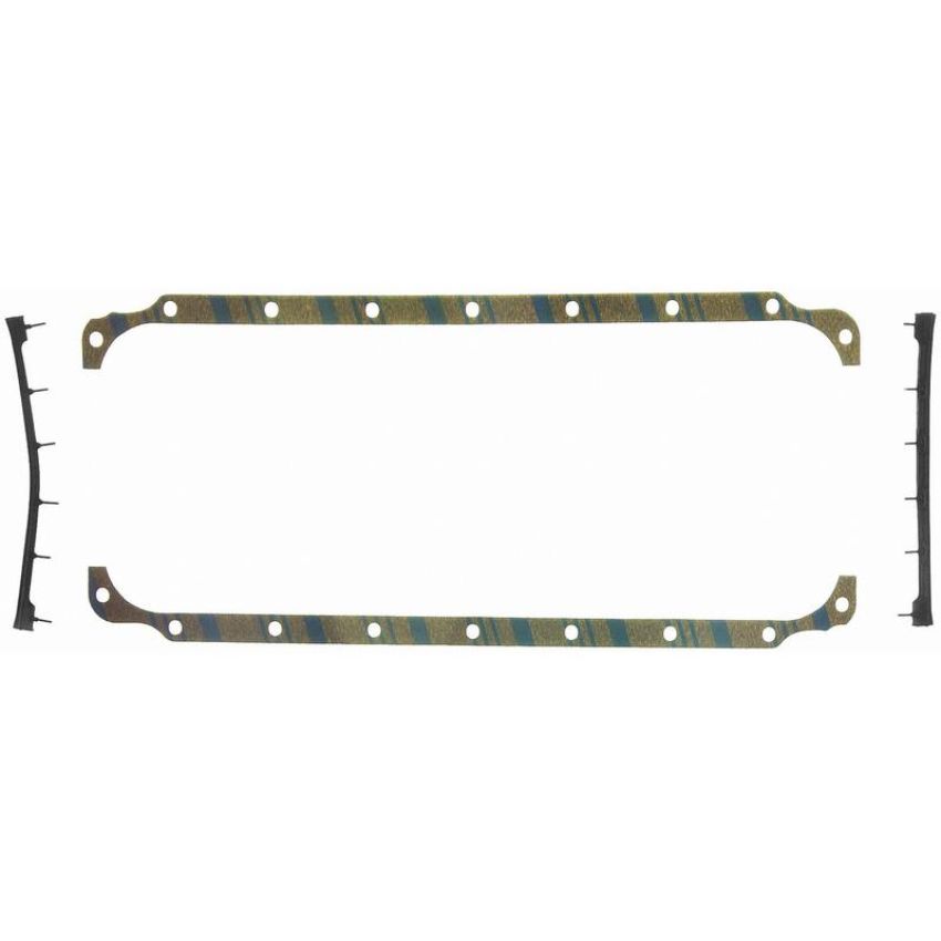 FEL PRO GASKETS OS 6566 C-1 Engine Oil Pan Gasket Set Blue Stripe cork-rubber
