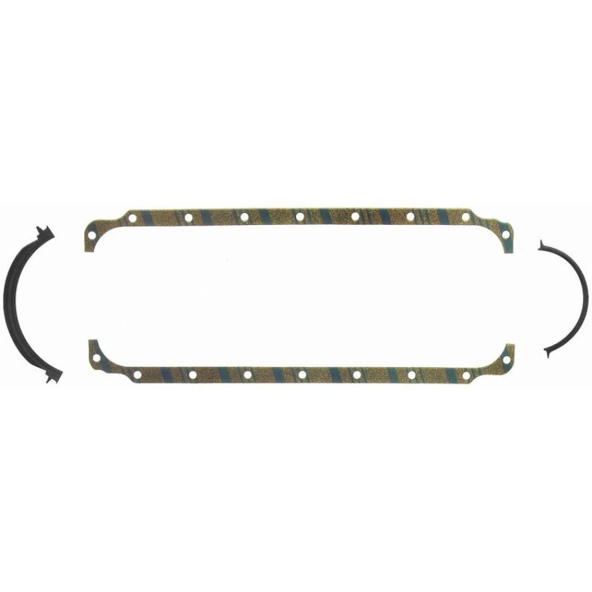 FEL PRO GASKETS OS 6566 C-3 Engine Oil Pan Gasket Set Blue Stripe cork-rubber