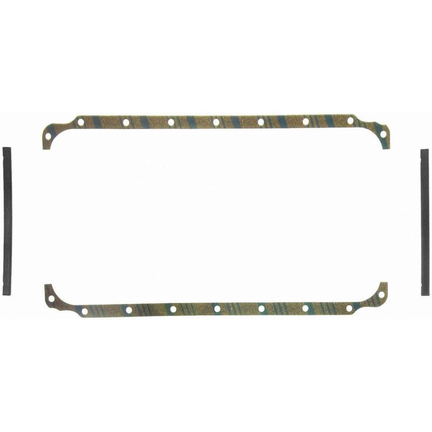 FEL PRO GASKETS OS 6566 C Engine Oil Pan Gasket Set Blue Stripe cork-rubber