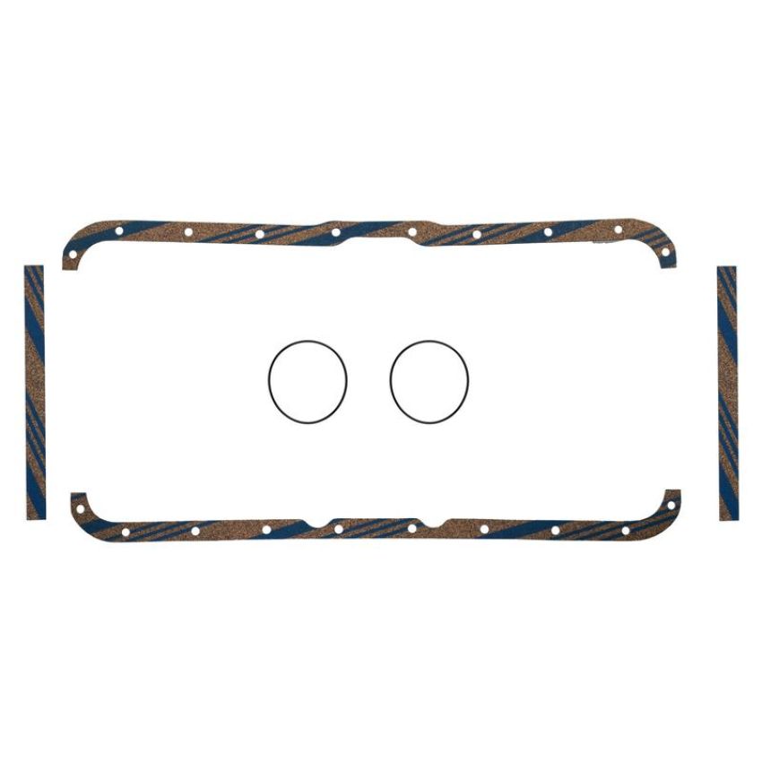 FEL PRO GASKETS OS 915 C Engine Oil Pan Gasket Set Blue Stripe cork-rubber