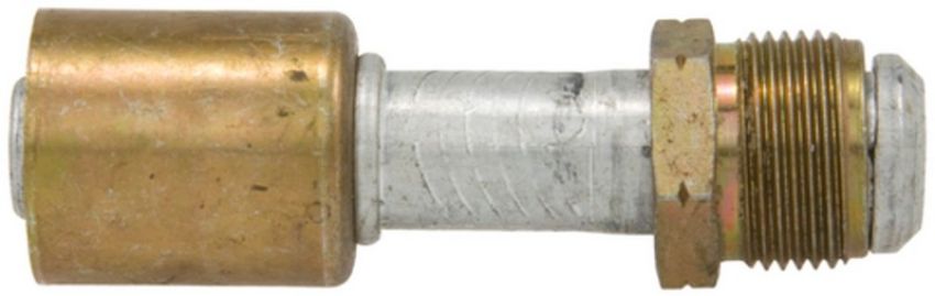 Four Seasons 10112 Straight Male Flare, Aluminum, Standard Diameter Beadlock, A/C Fitting