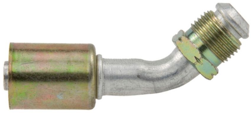 Four Seasons 10210 45 Degree Male Flare, Aluminum, Standard Diameter Beadlock, A/C Fitting