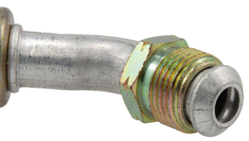 Four Seasons 10210 45 Degree Male Flare, Aluminum, Standard Diameter Beadlock, A/C Fitting
