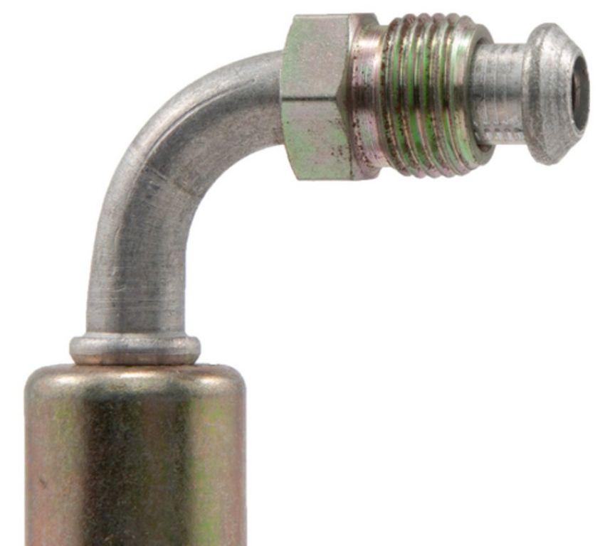 Four Seasons 10306 90 Degree Male Flare, Aluminum, Standard Diameter Beadlock, A/C Fitting