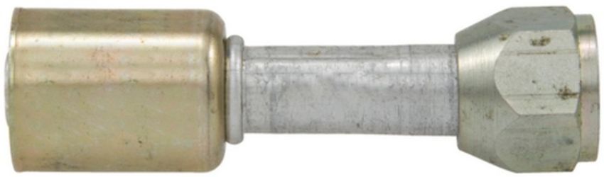 Four Seasons 10410 Straight Female Flare, Aluminum, Standard Diameter Beadlock, A/C Fitting