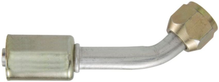 Four Seasons 10508 45 Degree Female Flare, Aluminum, Standard Diameter Beadlock, A/C Fitting