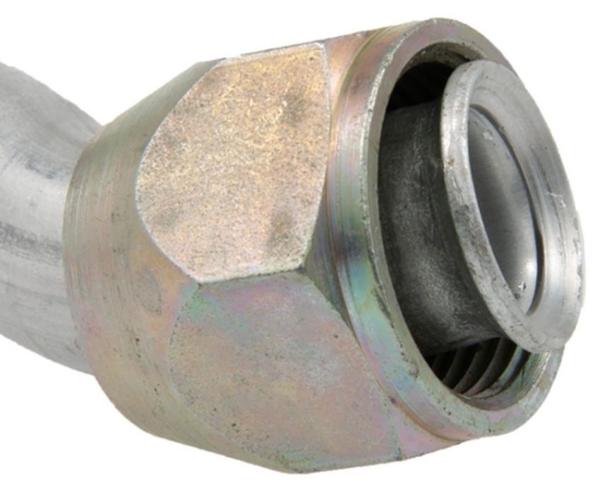 Four Seasons 10512 45 Degree Female Flare, Aluminum, Standard Diameter Beadlock, A/C Fitting