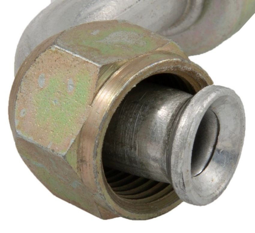 Four Seasons 10608 90 Degree Female Flare, Aluminum, Standard Diameter Beadlock, A/C Fitting