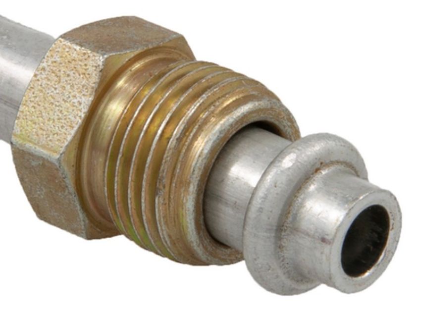Four Seasons 10706 Straight Male O-Ring, Aluminum, Standard Diameter Beadlock, A/C Fitting