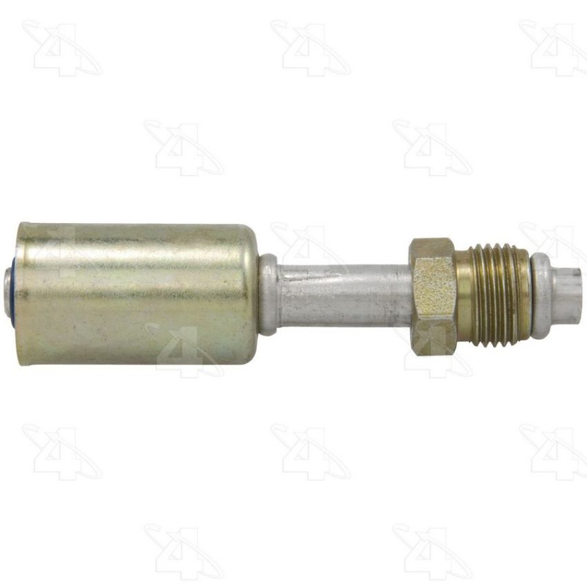 Four Seasons 10706 Straight Male O-Ring, Aluminum, Standard Diameter Beadlock, A/C Fitting