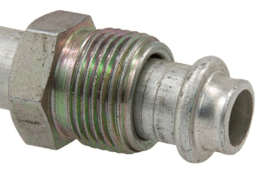 Four Seasons 10708 Straight Male O-Ring, Aluminum, Standard Diameter Beadlock, A/C Fitting
