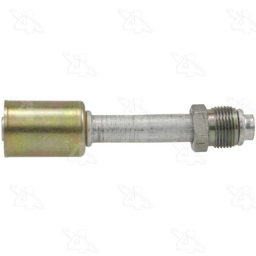 Four Seasons 10708 Straight Male O-Ring, Aluminum, Standard Diameter Beadlock, A/C Fitting