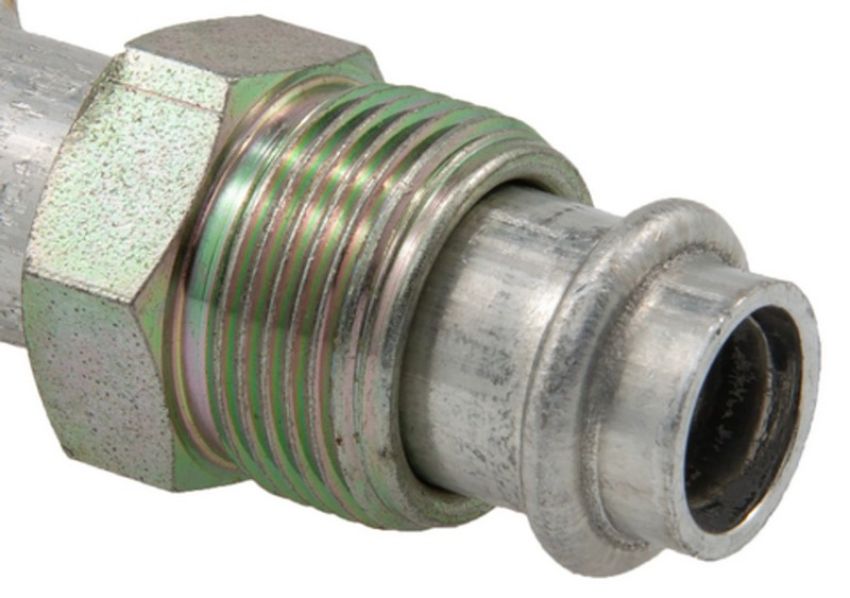 Four Seasons 10710 Straight Male O-Ring, Aluminum, Standard Diameter Beadlock, A/C Fitting