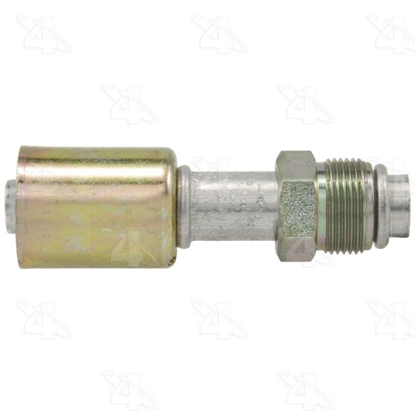Four Seasons 10710 Straight Male O-Ring, Aluminum, Standard Diameter Beadlock, A/C Fitting
