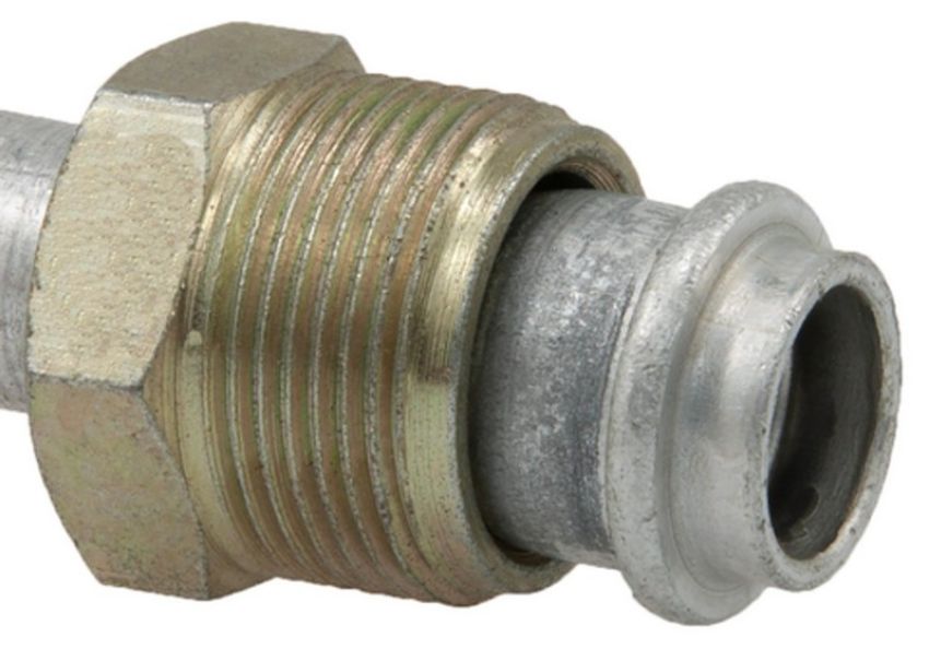 Four Seasons 10712 Straight Male O-Ring, Aluminum, Standard Diameter Beadlock, A/C Fitting