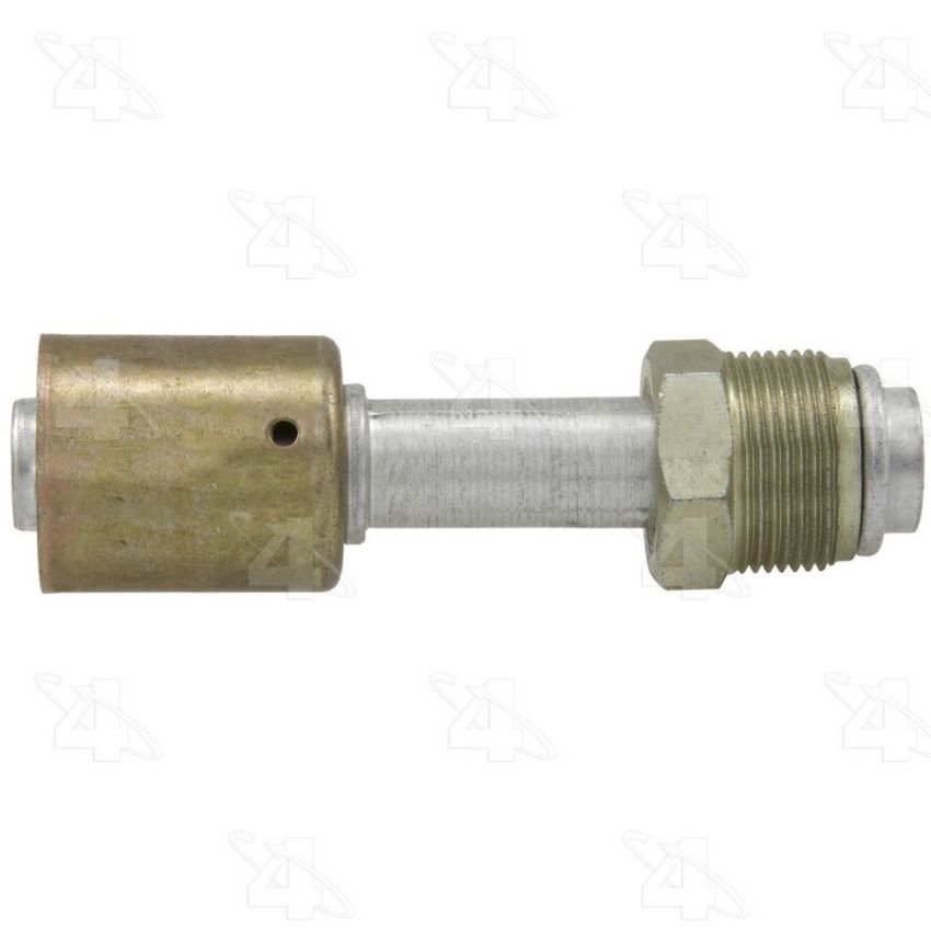Four Seasons 10712 Straight Male O-Ring, Aluminum, Standard Diameter Beadlock, A/C Fitting